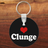 IK HOU VAN {HEART} CLUNGE SLEUTELHANGER (Voorkant)