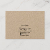 Ik hou van Heart Handmade By Name Armband Houder S Visitekaartje (Achterkant)