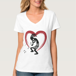 Ik hou van Heart Kokopelli T-shirt