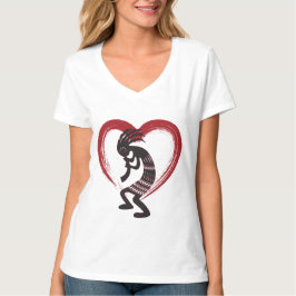 Ik hou van Heart Kokopelli T-shirt
