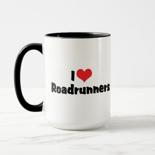 Ik hou van Heart Roadrunners Mok (Links)