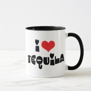 Ik hou van Heart Tequila Mok