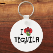 Ik hou van Heart Tequila Sleutelhanger (Voorkant)