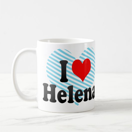 Ik hou van Helena Koffiemok (Links)