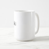 Ik hou van Helsinki Koffiemok (Voorkant rechts)