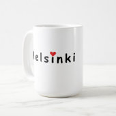 Ik hou van Helsinki Koffiemok (Voorkant links)