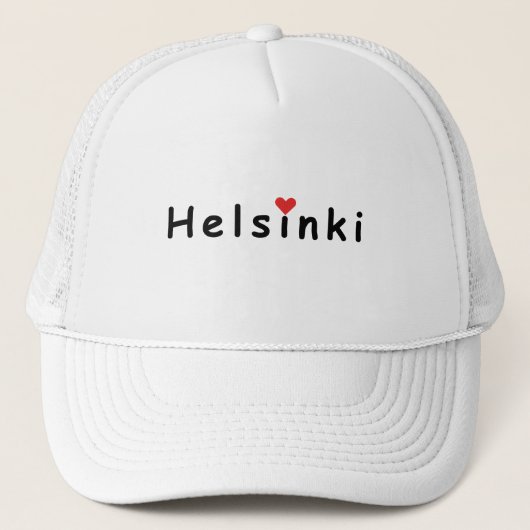 Ik hou van Helsinki Trucker Pet (Voorkant)