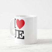 IK HOU VAN HEM KOFFIEMOK (Voorkant links)