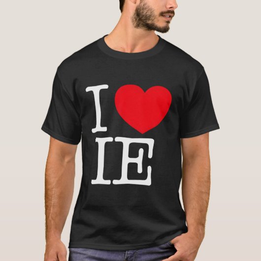 Ik hou van hem t-shirt (Voorkant)