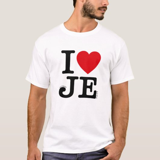 IK HOU VAN HEM T-SHIRT (Voorkant)