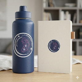 Ik hou van hen beiden pro-life zwangere moeder Cel Ronde Sticker