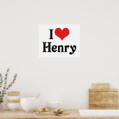 Ik hou van Henry Poster (Keuken)