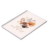 Ik hou van Herfst het meest van alle bladeren blad Notitieboek (Linkerzijde)