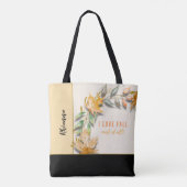 Ik hou van Herfst het meeste van alle persoonlijke Tote Bag (Achterkant)