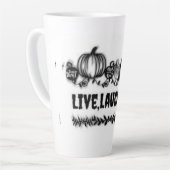 Ik hou van herfst latte mok (Linkerhoek)