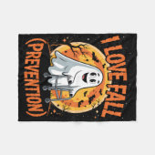 Ik hou van Herfst preventie fysiotherapie Hallowee Fleece Deken (Voorkant (Horizontaal))
