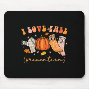 Ik hou van Herfst preventie Herfst fysiotherapie Muismat