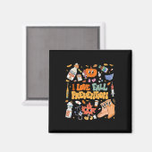 Ik hou van Herfst Preventie Thanksgiving Nurse Phy Magneet (Voorkant / Achterkant)