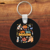 Ik hou van Herfst Preventie Thanksgiving Nurse Phy Sleutelhanger (Voorkant)