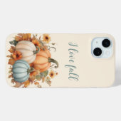 Ik hou van Herfst Pumpkin Case-Mate iPhone Case (Achterkant (horizontaal))