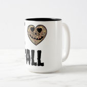 Ik hou van Herfst Tweekleurige Koffiemok (Voorkant rechts)