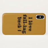 Ik hou van herfsten terug Case-Mate iPhone case (Achterkant (horizontaal))