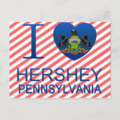 Ik hou van Hershey, PA Briefkaart (Voorkant)