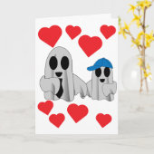 Ik hou van het boek van mijn zoon kaart (Gele Bloem)