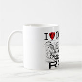 Ik hou van het drijven van RX-7 Koffiemok (Links)