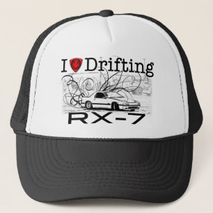 Ik hou van het drijven van RX-7 Trucker Pet