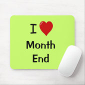 Ik hou van het einde van de maand - Motivatie quot Muismat (Met muis)