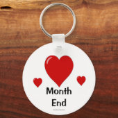 Ik hou van het einde van de maand! Offerteoverzich Sleutelhanger (Voorkant)