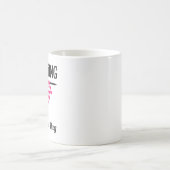 Ik hou van het eten van Yarn Gift Koffiemok (Center)