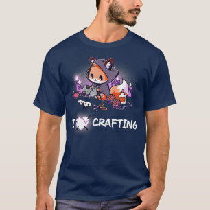 Ik hou van het gekraakt omdat moord een verkeerde t-shirt