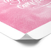 Ik hou van het handgeschreven gedicht poster (Hoek)