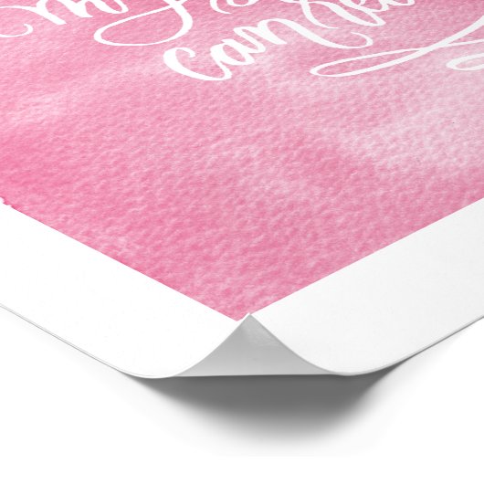 Ik hou van het handgeschreven gedicht poster (Hoek)