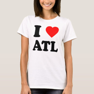 Ik hou van het hart cool Atlanta T-shirt
