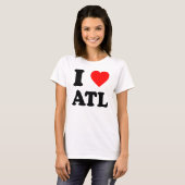 Ik hou van het hart cool Atlanta T-shirt (Voorkant volledig)