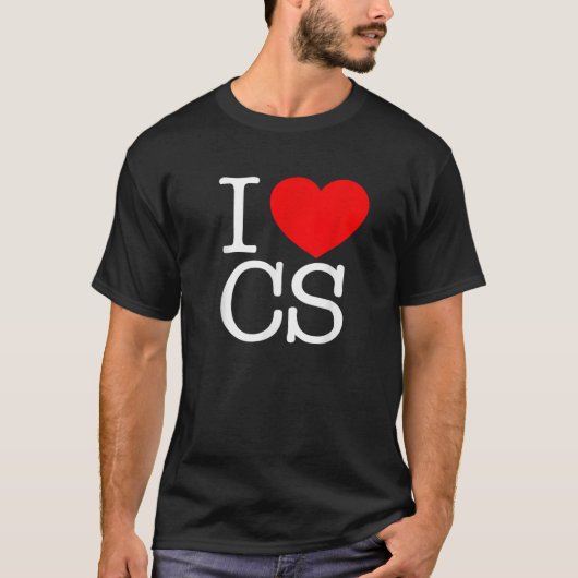 Ik hou van het hart CS T Shirt (Voorkant)