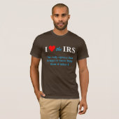 Ik hou van het hart IRS T-shirt (Voorkant volledig)