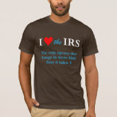 Ik hou van het hart IRS T-shirt (Voorkant)