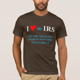 Ik hou van het hart IRS T-shirt