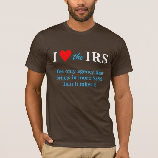 Ik hou van het hart IRS T-shirt (Voorkant)