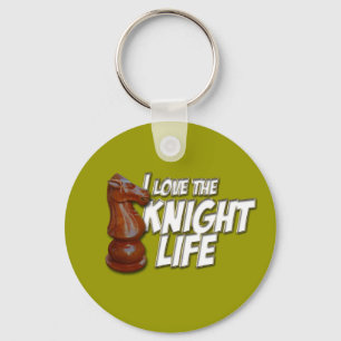 Ik hou van het Kinght Life Sleutelhanger