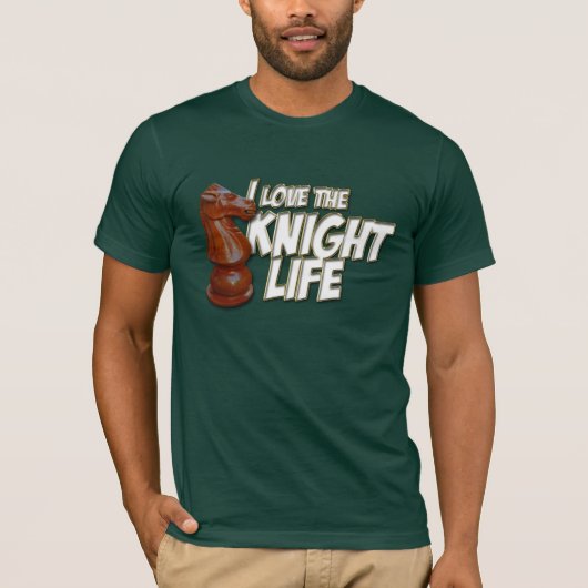 Ik hou van het Kinght Life T-shirt (Voorkant)