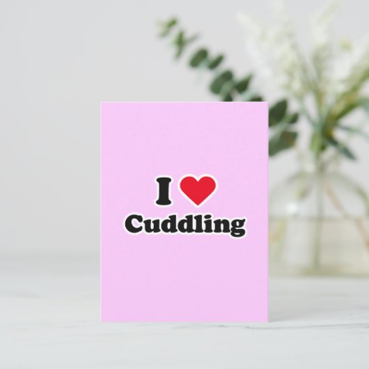 Ik hou van het koken briefkaart (Staand voorkant)