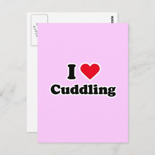 Ik hou van het koken briefkaart (Voorkant / Achterkant)