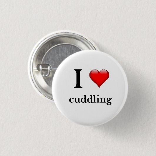 Ik hou van het koken ronde button 3,2 cm (Voorkant /achterkant)