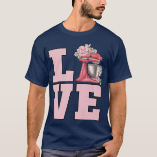 Ik hou van het koken van de luifkever, van het geb t-shirt