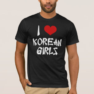 Ik hou van het Koreaanse Shirt